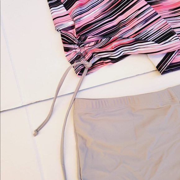 Yonique Strappy Tankini Swimsuits for Women with Shorts Size XL - Picture 6 of 9